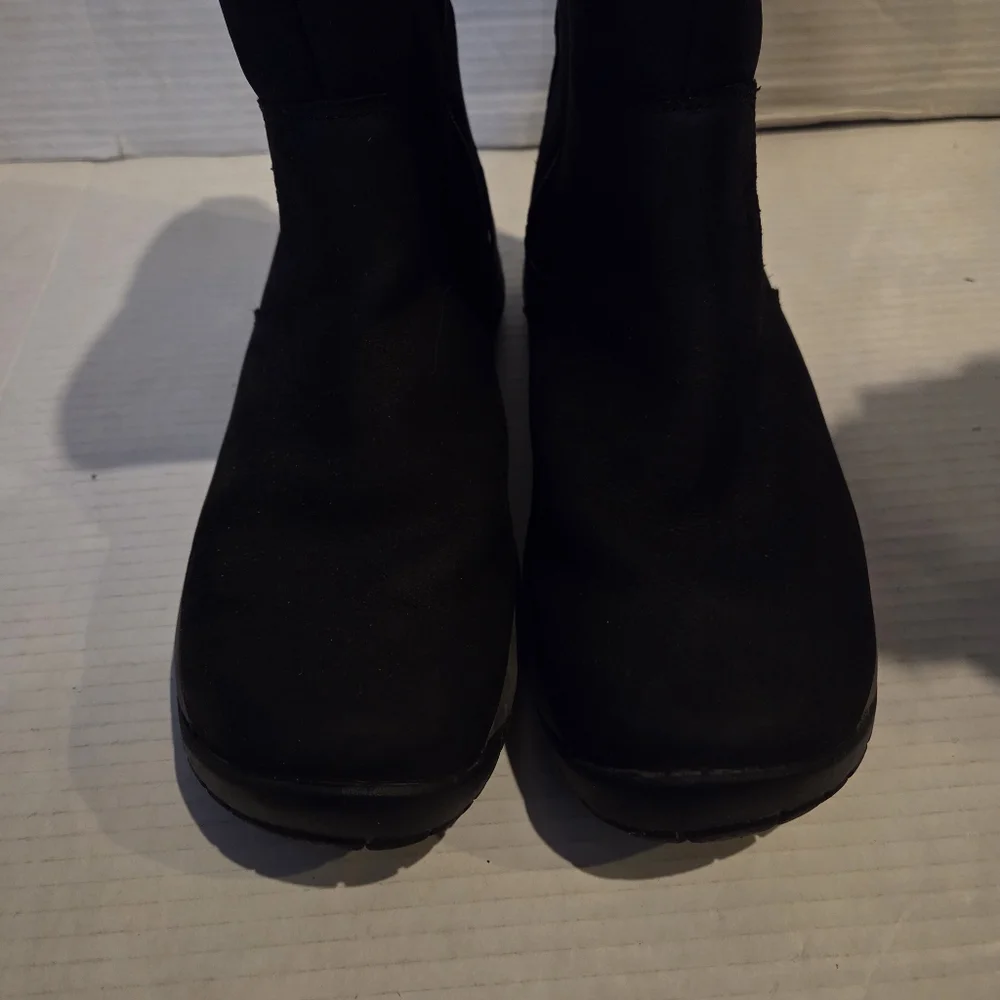 Merrell Encore 4 Tall Zip Polar Boots winter 9.5 Waterproof Black Shoes 100grm